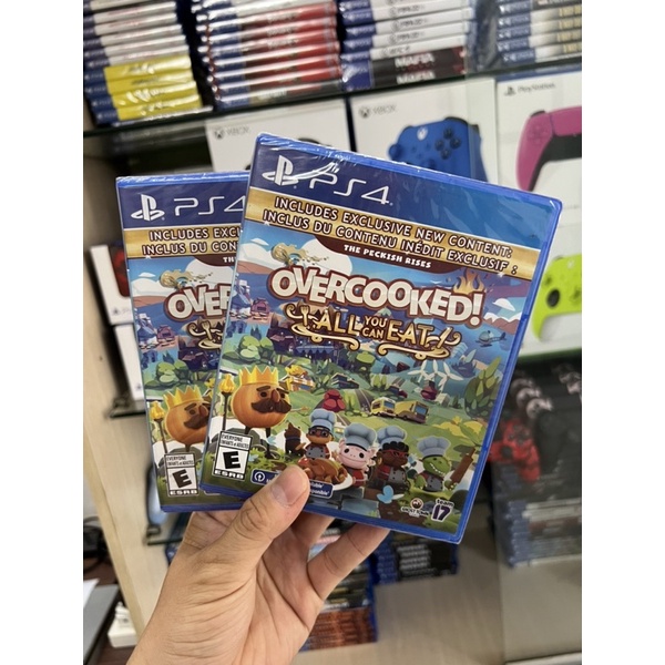 Đĩa chơi game PS4 / PS5: Overcooked All You Can Eat