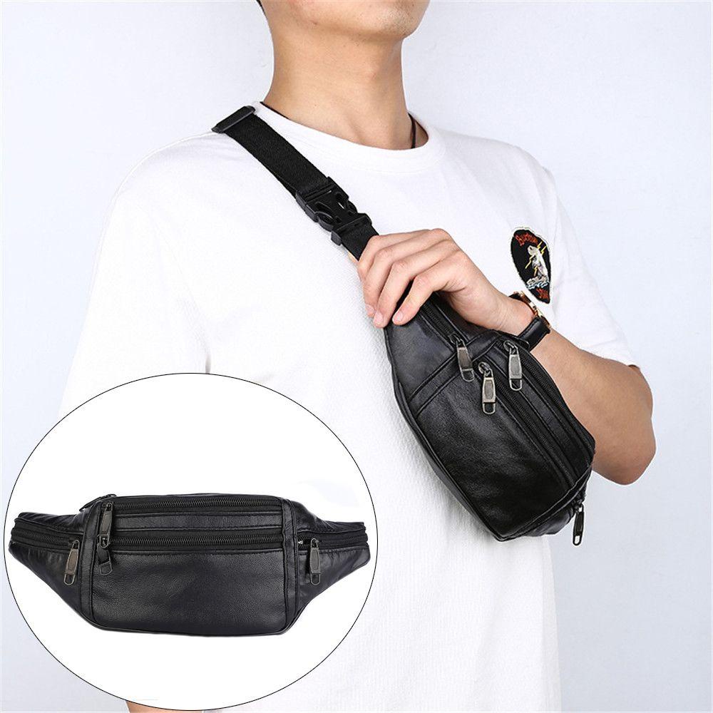 Túi Da Đeo Hông / Thắt Lưng Tiện Dụng Cho Nam Chạy Bộ
