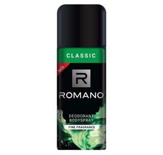 Xịt khử mùi toàn thân Romano