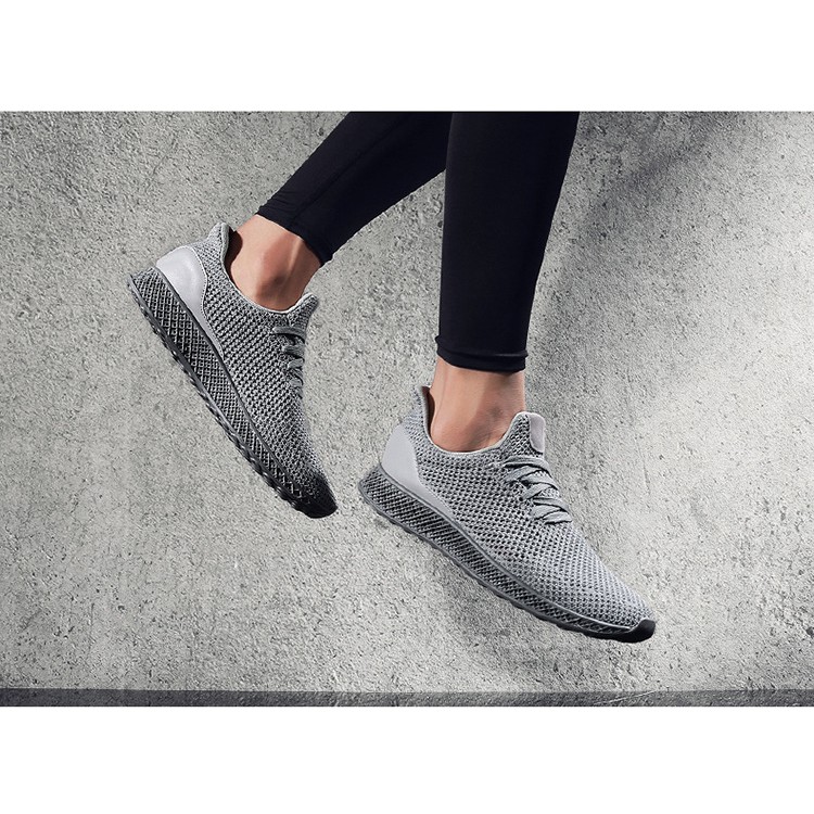 Sneakers nam | Giày thể thao nam - Vải lưới công nghệ dệt kim tạo hình 3D - 3 màu đen, ghi, đỏ - Mã SP: K17