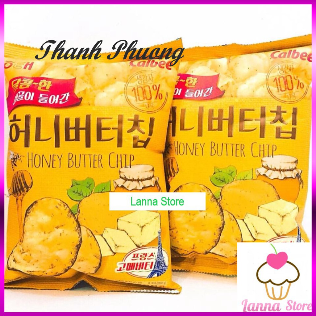 { SALE221 }  Snack khoai tây bơ mật ong Calbee - Hàn Quốc ( Hàng HoT )