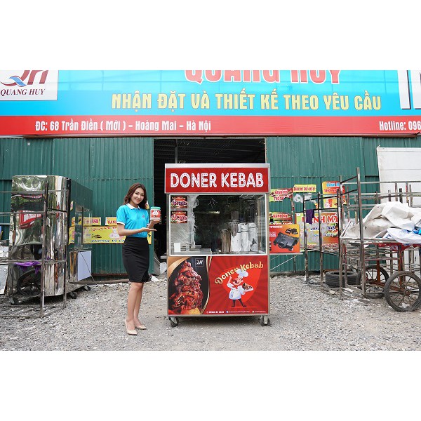 Xe Bánh Mì Thổ Nhĩ Kỳ 1m2 Quang Huy