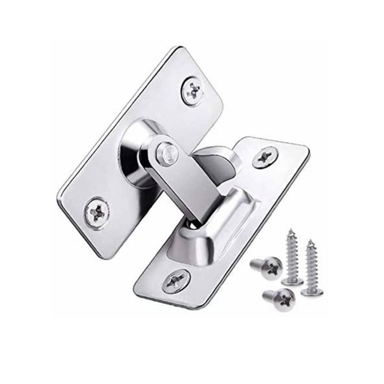 Chốt cửa Chốt 90 độ Rắn 304 Khóa bằng thép không gỉ Bảo mật Hardwar