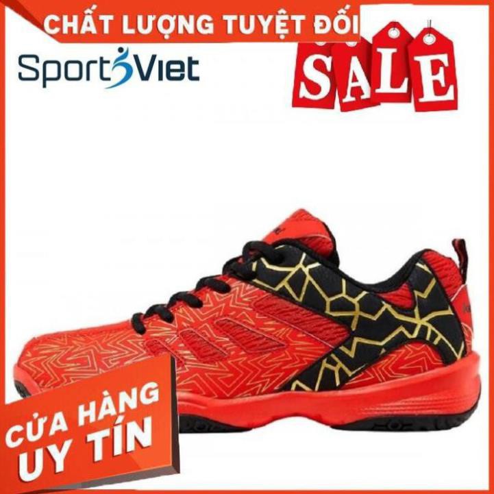 Giày cầu lông nam nữ Kawasaki K075 mầu đỏ (Chuyên cầu lông, bóng chuyền, bóng bàn, bóng ném) Uy Tín Tốt Nhất . :)) . ' !