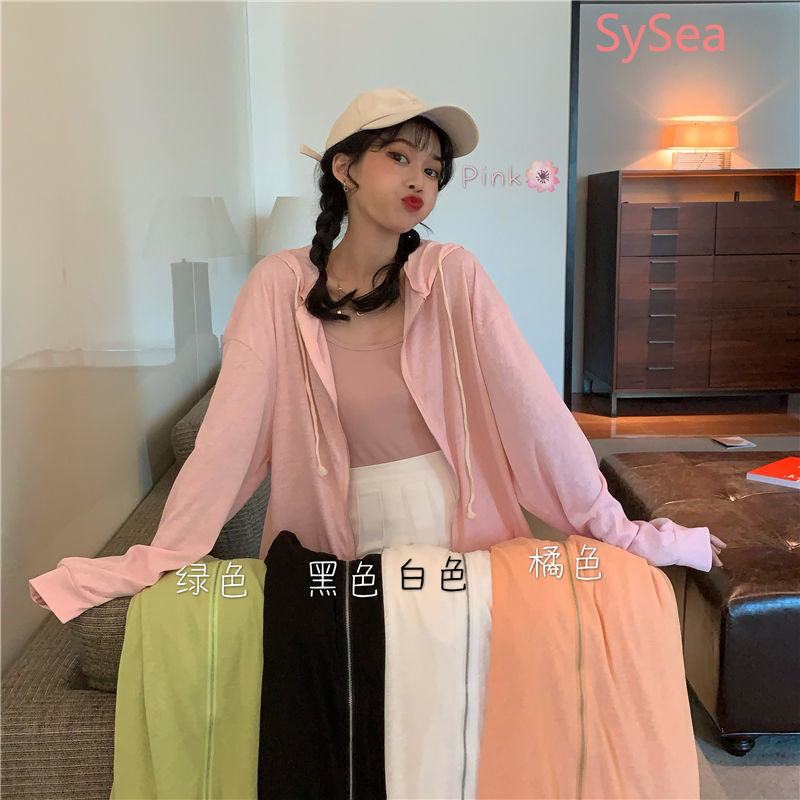 Áo Khoác Chống Nắng Dáng Rộng Thời Trang Cho Nữ