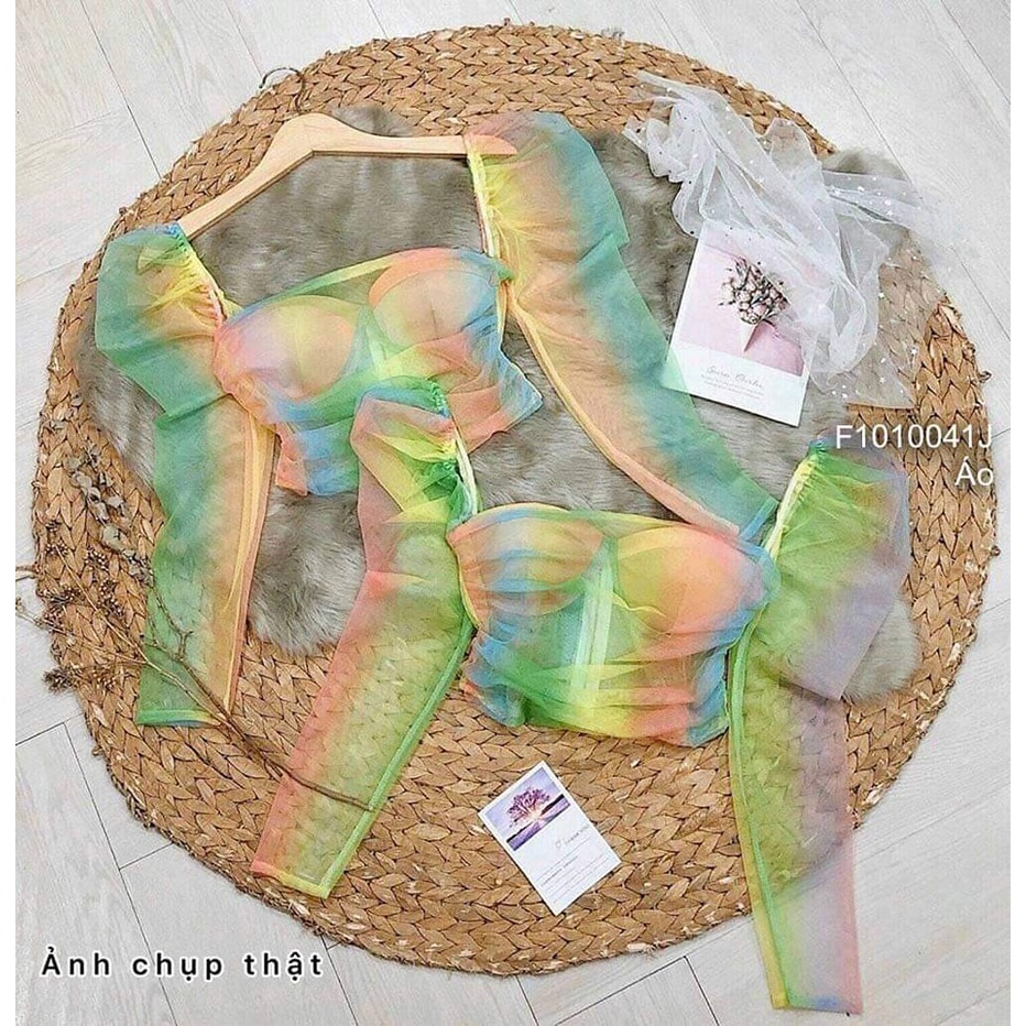 Áo croptop 7 màu cúp ngực