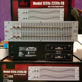 Thiết bị âm thanh lọc xì equalizer dbx 2231S màu bạc hàng loại 1 cao cấp