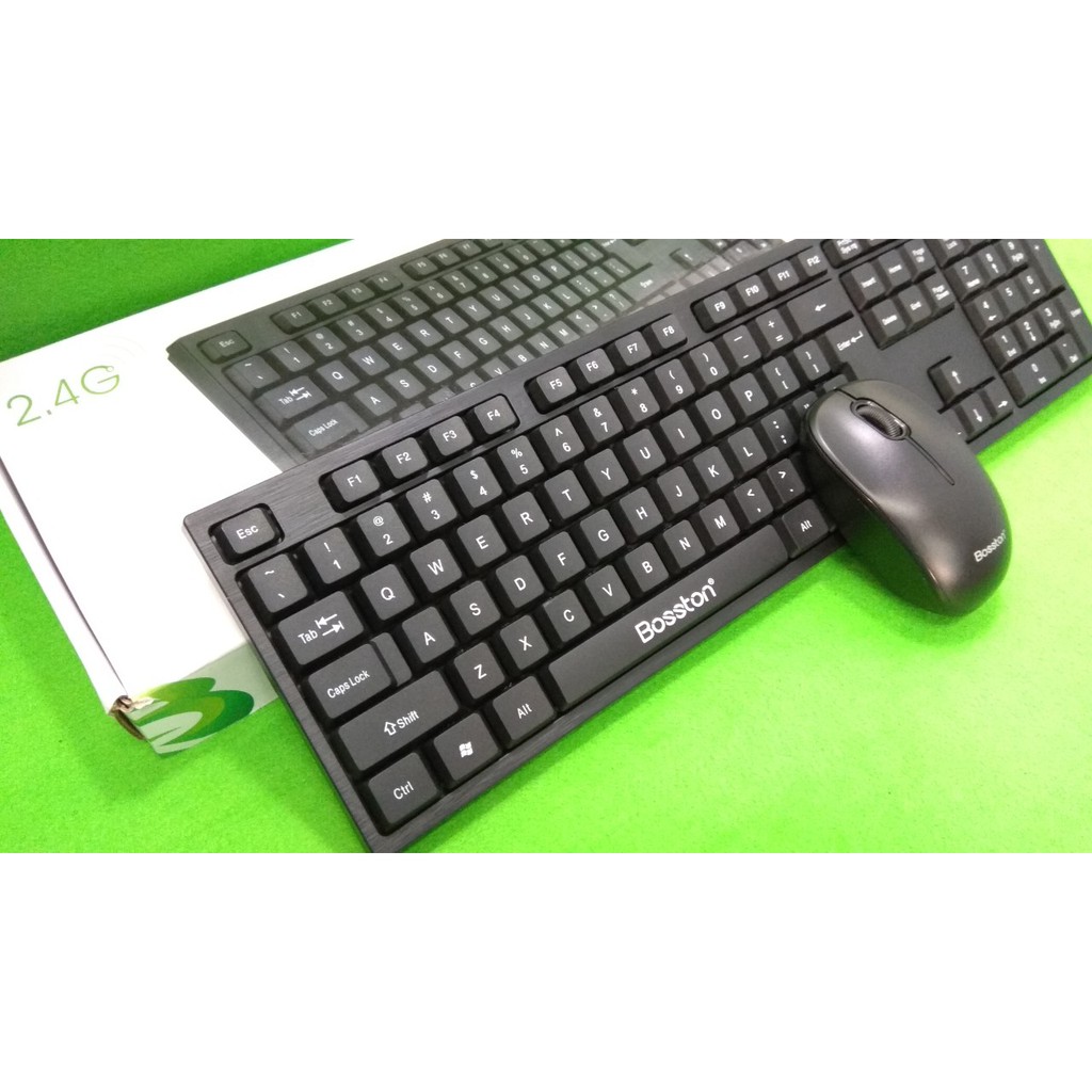 Bàn phím và chuột không dây Bosston WS100