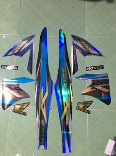 Tem wave alpha R xanh đen crom 2006 - 2021