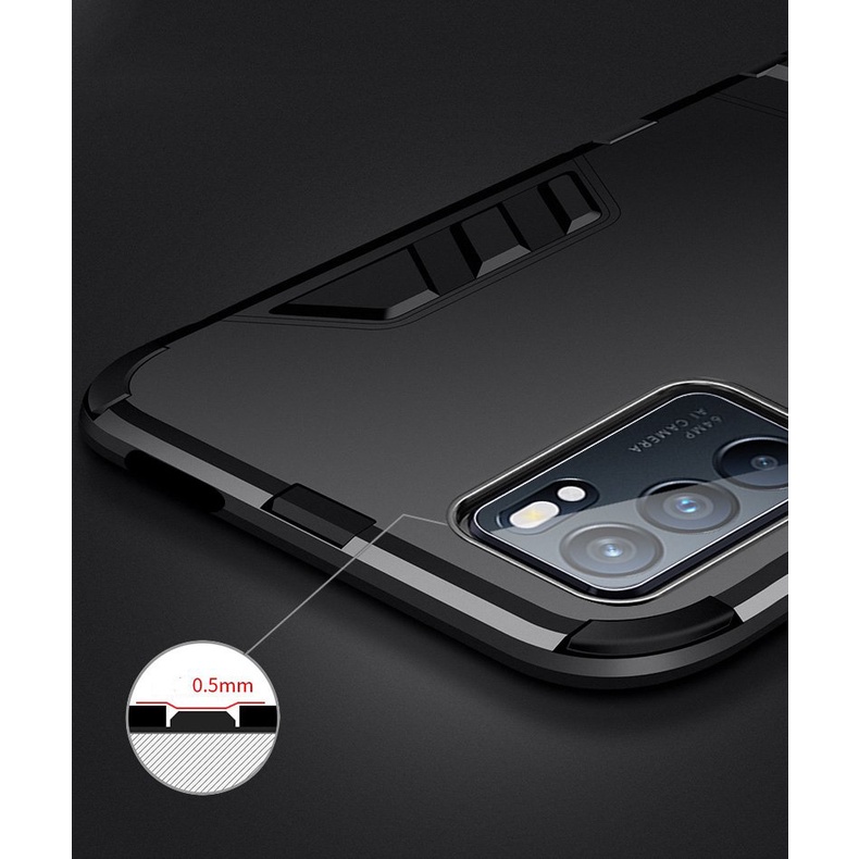 Ốp lưng ironman iring chống sốc cao cấp cho dòng máy oppo reno 5g, reno 6z 5g và các dòng máy khác