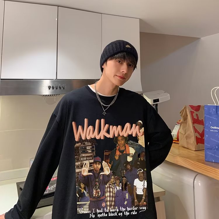 Áo Nỉ Chui Đầu Cỡ Lớn In Họa Tiết Hoạt Hình Phong Cách Nhật Bản Thời Trang Cho Nam [M-5XL]