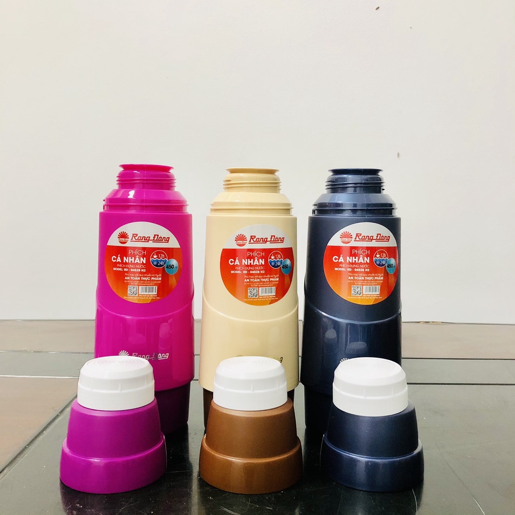 Phích nước rạng đông Model RD 04528N2 - Bình giữ nhiệt rạng đông 450ml - Hàng Chính Hãng