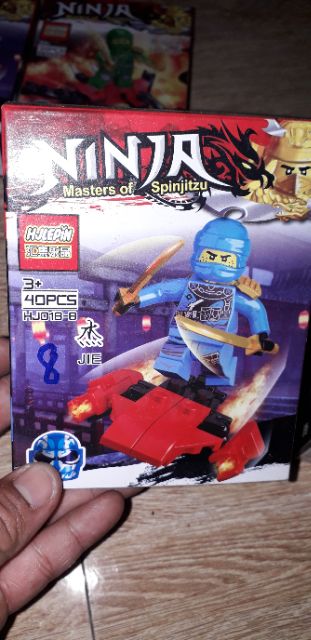 Lắp ráp 1 hộp LegoNinjago master HJ018