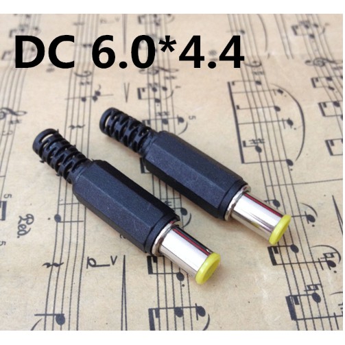 1 chiếc đầu jack nguồn DC 6.0x4.4 5.0x3.0 mm có kim ở giữa