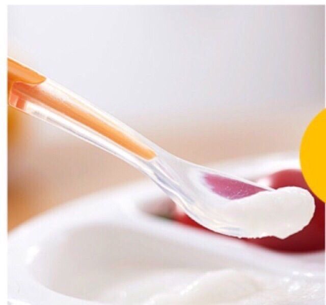 Thìa ăn dặm silicon cho bé uốn dẻo 90 độ(thìa sâu lòng)