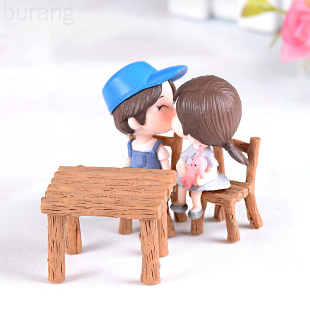 3 Mô hình bàn ghế/ Cầu thang mini trang trí sân vườn (có bán lẻ)