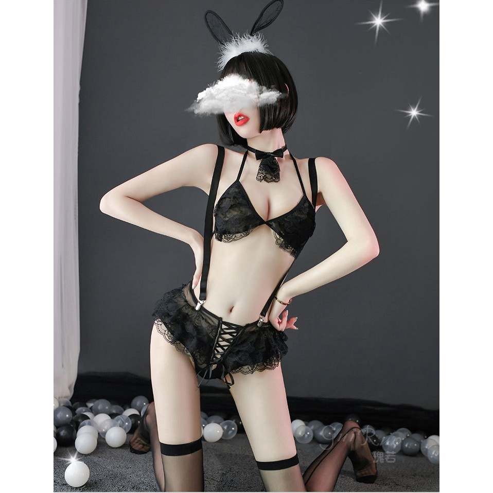 Đồ ngủ sexy cosplay công chúa thỏ gợi cảm quyến rũ + quần chip Gstring 469
