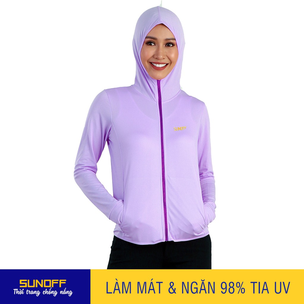 Áo Chống Nắng Nữ/Ngăn 98% Tia UV - Sunoff CoolSport
