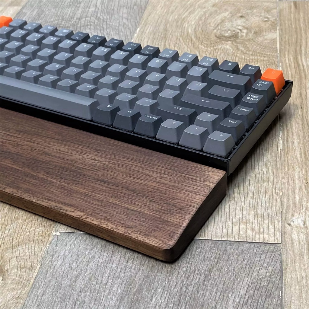 Kê tay bàn phím Keychon bằng gỗ Sồi gỗ óc chó tự nhiên - thiết kế chất lượng cao Fullsize / TKL / Compact / 75%