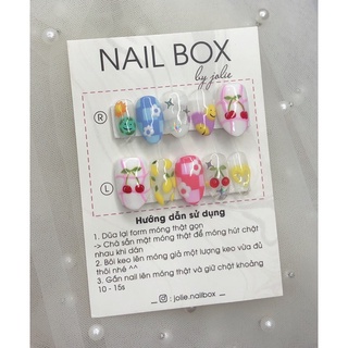 Nail box móng tay giả móng up thiết kế