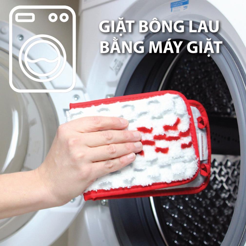 Cây lau nhà tự vắt thông minh VILEDA UltraMax Easy Twist, đầu lau hình chữ nhật, vắt nước tiện lợi - TSU152115