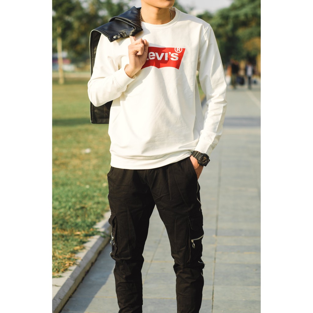 Sweater - Áo dài tay Levis Nam 01 | BigBuy360 - bigbuy360.vn