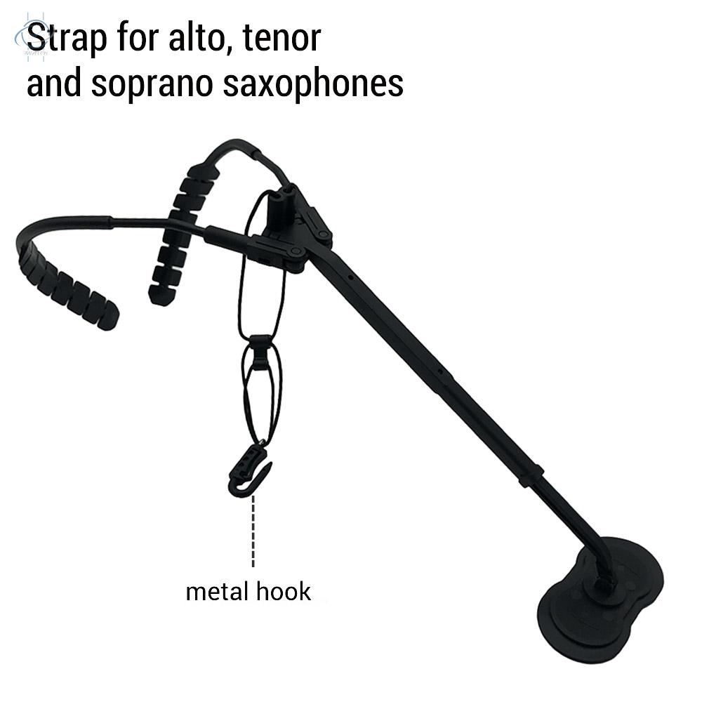 ♫Comfortable Saxophone Shoulder Strap Sax Harness Strap Adjustable for Alto/Tenor/Soprano Saxophones