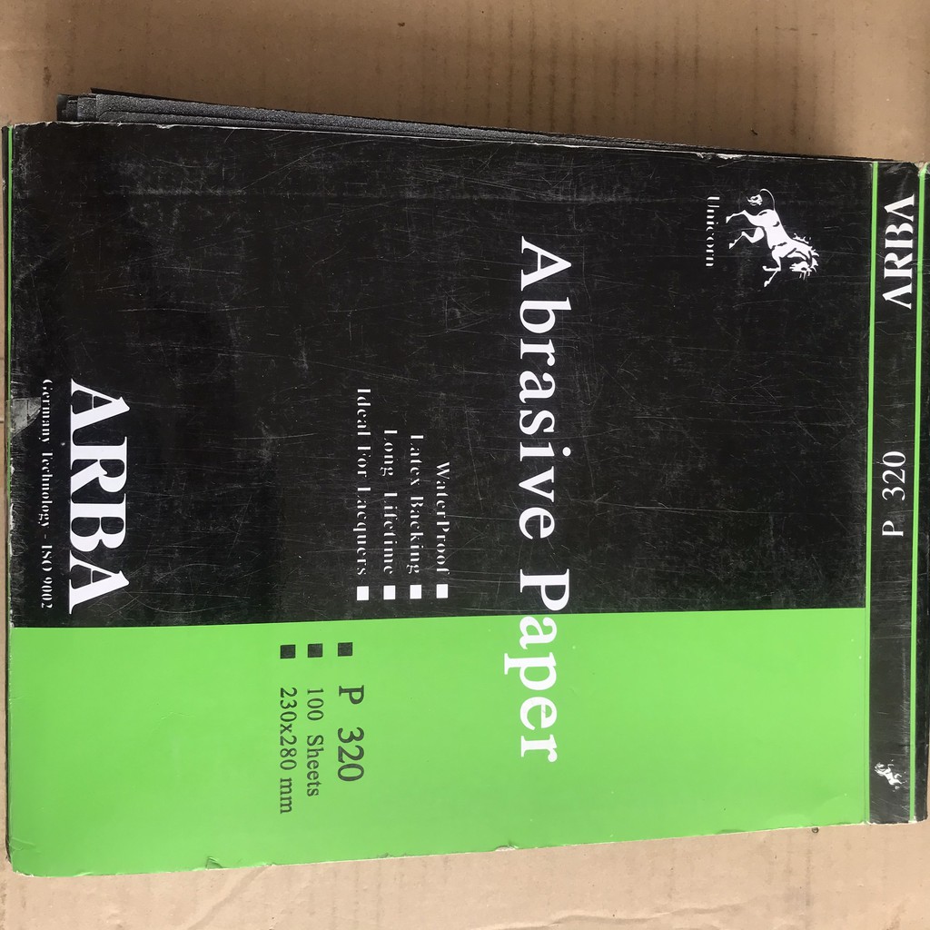 Giấy ráp | Giấy nhám độ mịn 320 - 400 - 1500 nhập khẩu Đức