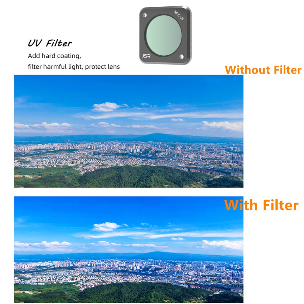 Kính lọc Macro 10X UV CPL ban đêm và sao cho camera DJI Action 2
