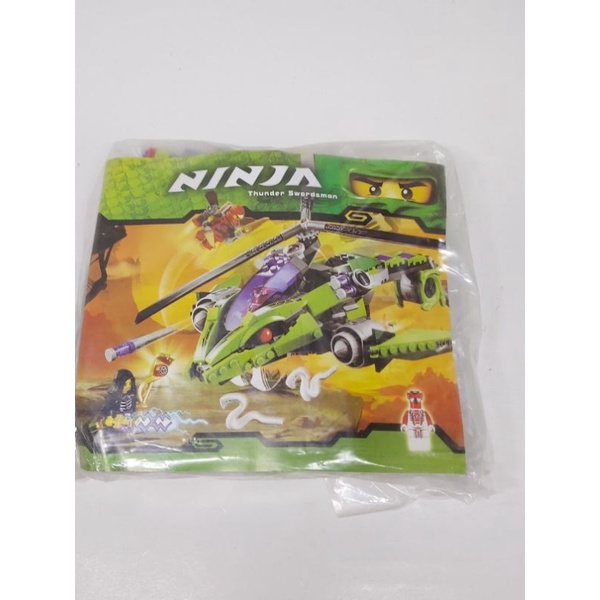 [Ninjago] Lắp ráp BELA 9757 | Trực thăng mãng xà | 330 chi tiết