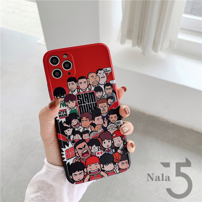 Ốp điện thoại dẻo hình hoạt họa Sakuragi cho IPHONE 12 PRO MAX 7/8 PLUS / X / XS / XR / XS MAX / 11/11 PRO / 11 PRO MAX | BigBuy360 - bigbuy360.vn