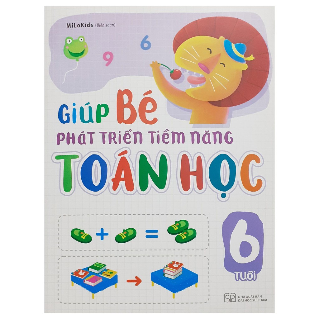 Sách Giúp bé phát triển tiềm năng Toán học 6 tuổi