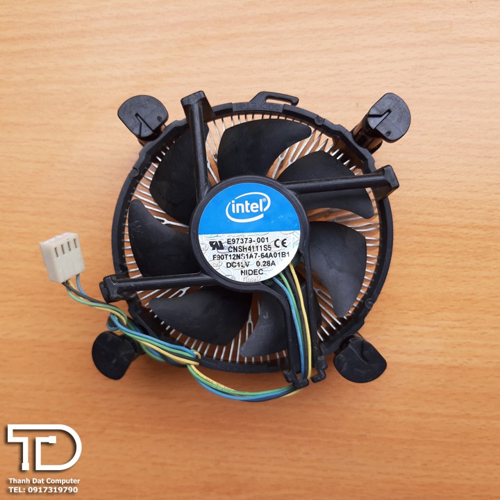 Quạt tản nhiệt CPU các dòng socket 1155/1150/1151/1156 fan zin box - Fan stock 115x