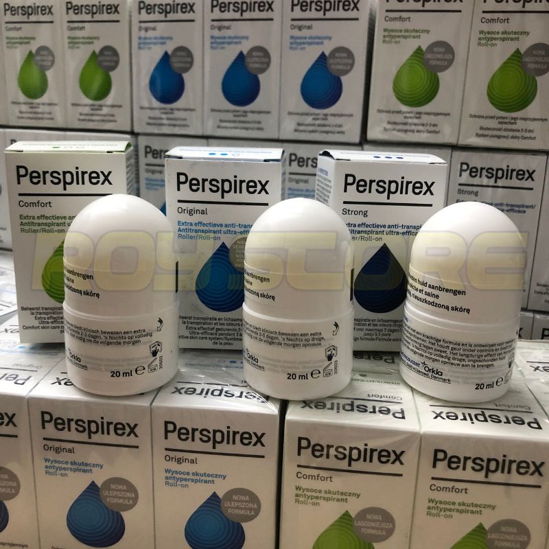 Lăn khử mùi Perspirex Comfort, lăn nách ngăn tiết mồ hôi hiệu quả khử mùi hôi triệt để dùng cho da nhạy cảm 20 ml