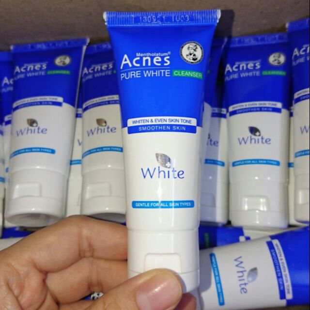 Sữa rửa mặt dưỡng trắng Acnes Pure White 25g