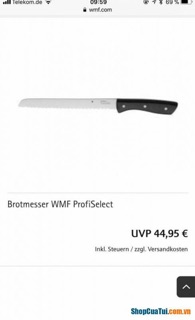 💁🏼‍♀️ Dao cắt bánh mì WMF, dòng Profiselect