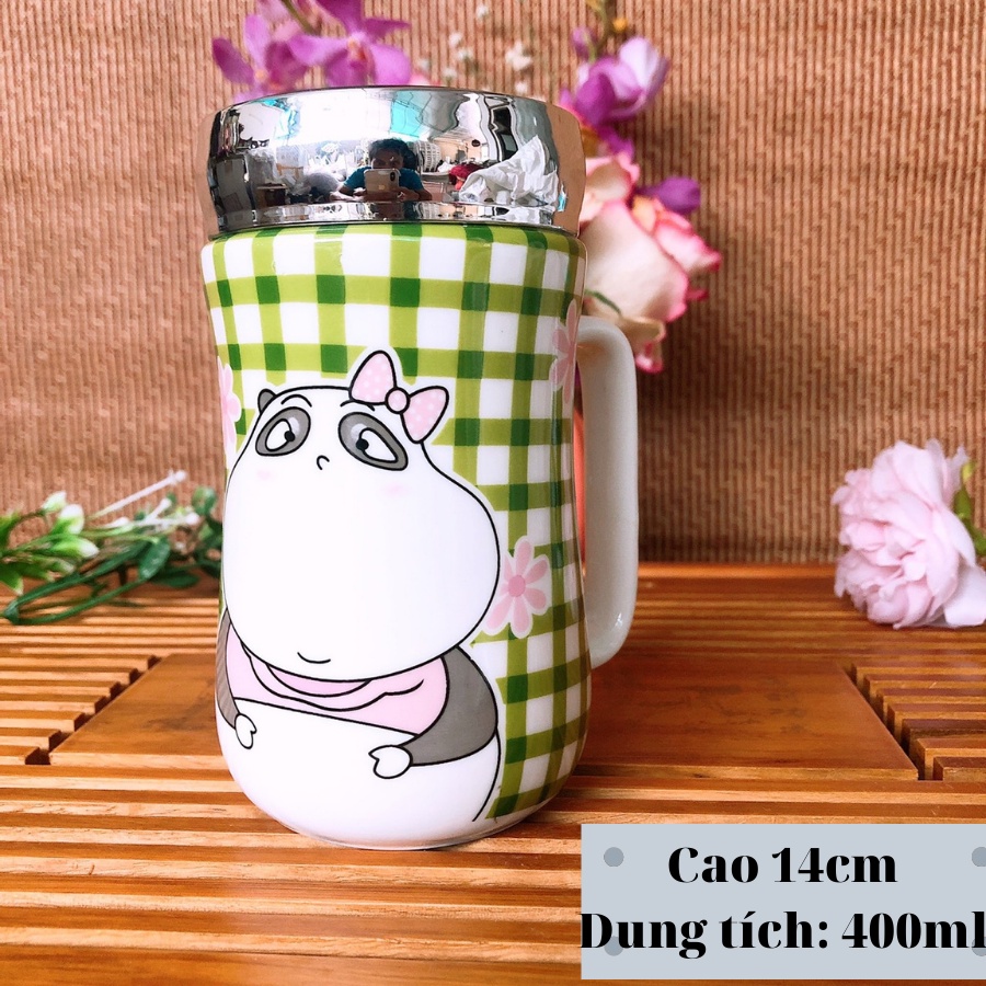 Bình Đựng Nước 🧂 Bình Giữ Nhiệt 🧂 Siêu Cute Animal - Nhiều Họa Tiết.B135