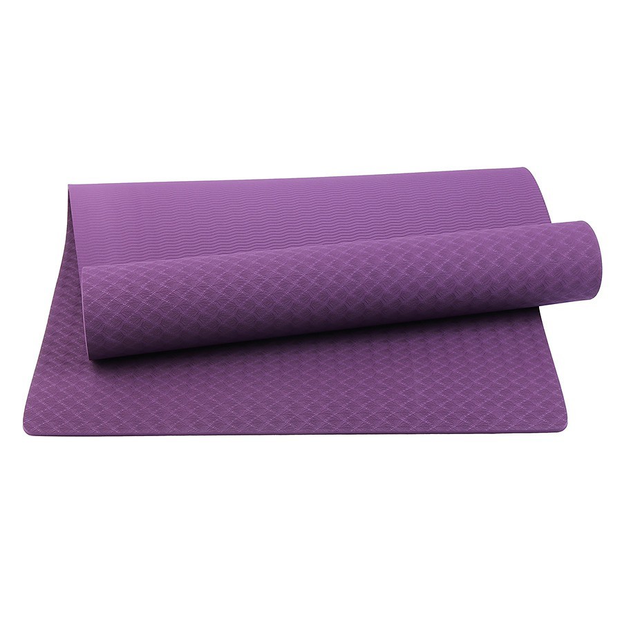 Thảm Yoga TPE Eco Friendly 6mm,1 lớp tặng kèm túi đựng thảm