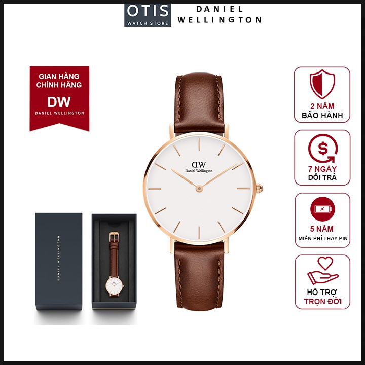 Đồng Hồ Nữ Classic Petite St Mawes White DW Chính Hãng - OtisWatch