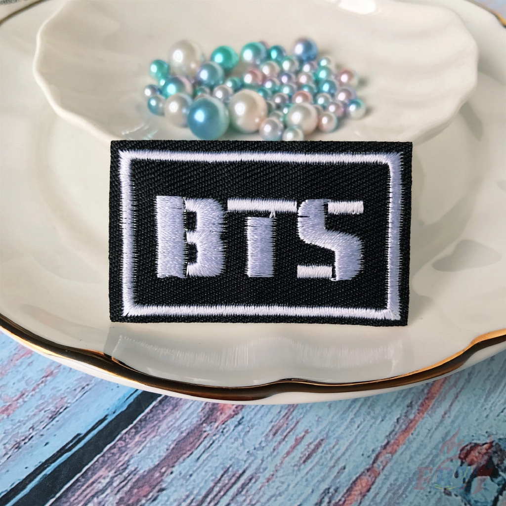 1 Huy Hiệu Ủi Thêu Hình Nhóm Nhạc Kpop