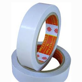 Băng dính 2 mặt 2cm loại DẦY (1 cây 15 cuộn)