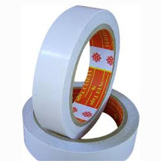 Băng dính 2 mặt 2cm loại DẦY (1 cây 15 cuộn)