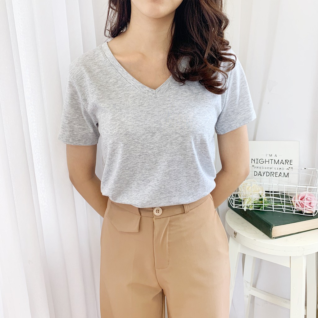 [Mã WARN10 giảm 10k đơn 99k] [DEAL HOT]- ÁO PHÔNG TRƠN | BigBuy360 - bigbuy360.vn