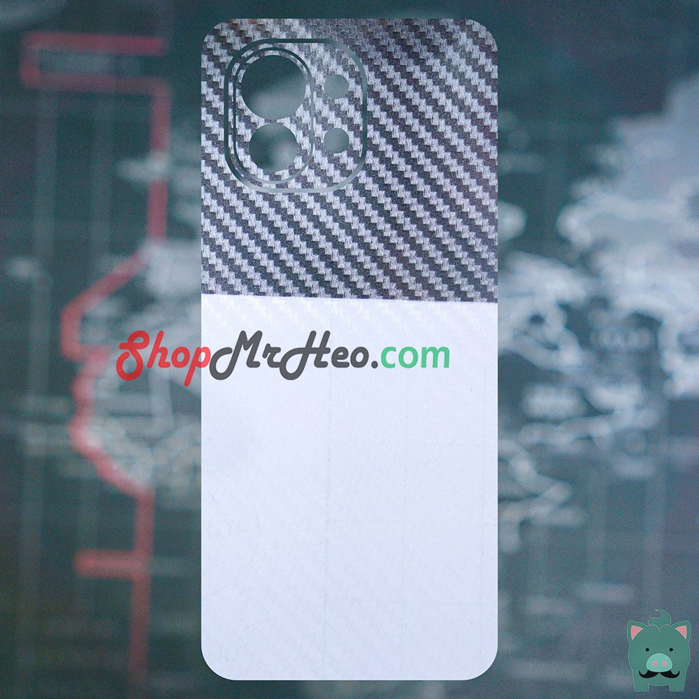 Skin Dán Mặt Sau Lưng Vân 3D Xiaomi Mi 11 - Mi 11 Lite - Mi 11 Pro - Mi 11 Ultra