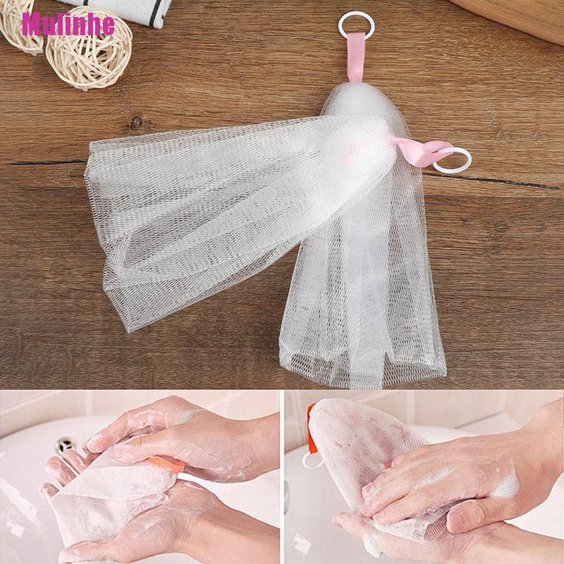 [Hàng mới về] Set 2 túi lưới vệ sinh da mặt tiện dụng làm sạch