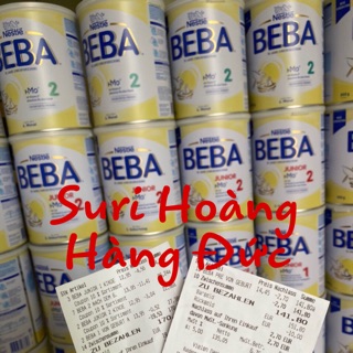 Sữa BeBa nestle nội địa Đức 800g, số 1, 2, 3