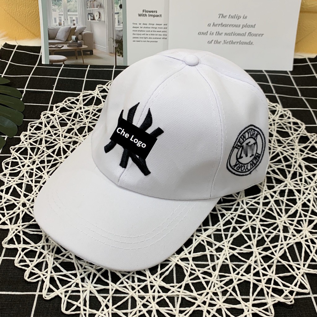 Mũ lưỡi trai nón nam nữ thời trang thêu NN.YY NewwYorrk mới vải cotton thoáng khí