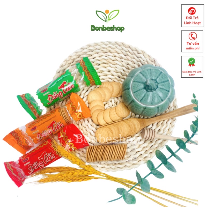 Bánh Quy Đồng Tiền Hải Việt, Đồ Ăn Vặt Thơm Ngon
