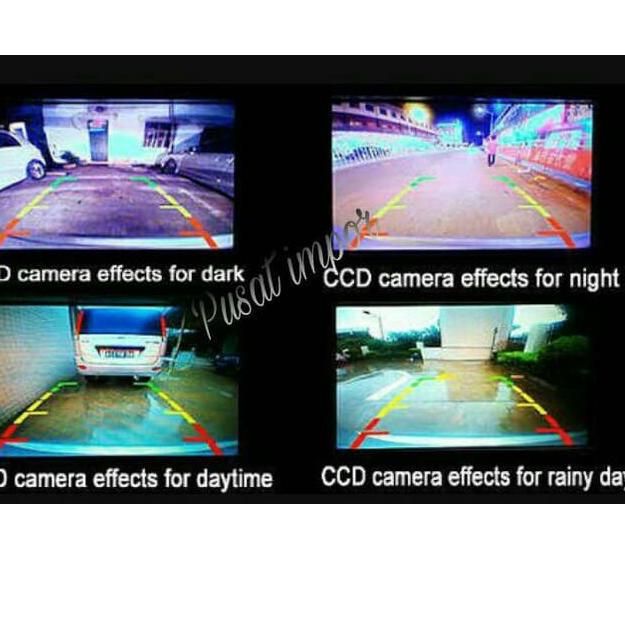 Camera Lùi Xe Tích Hợp Đèn LED Hỗ Trợ Đỗ Xe