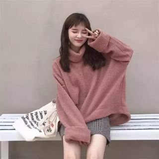 Áo len form rộng nữ
